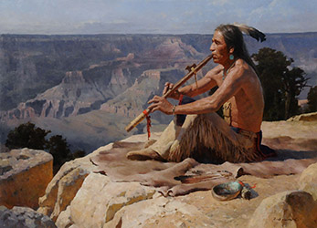 Loinclothed hobby; Obr�zek dne - the picture od the day - �awa rel -  Z.S. Liang, Voice of the canyon