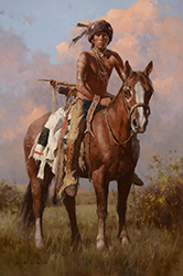 Loinclothed hobby; Obr�zek dne - the picture od the day - �awa rel -  Z. S. Liang, Buffalo Scout