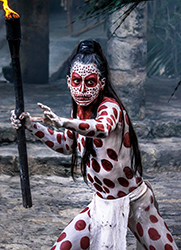 Loinclothed hobby; Obr�zek dne - the picture od the day - �awa rel - Wojciech Toman, Ancient Maya Dance