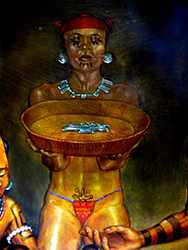 Loinclothed hobby; Obr�zek dne - the picture od the day - �awa rel - Jaguar Shaman, 300 BCE � 300 CE Costa Rica/Nicaragua 