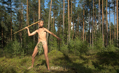 Loinclothed hobby; Obr�zek dne - the picture od the day - �awa rel - Lesn� zelenina   