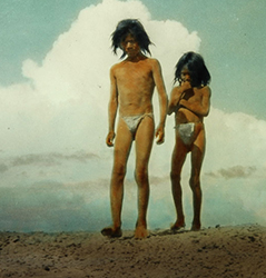 Loinclothed hobby; Obr�zek dne - the picture od the day - �awa rel - Navajo boys