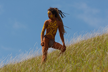 Loinclothed hobby; Obr�zek dne - the picture od the day - �awa rel - Tapati Rapa Nui