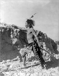 Loinclothed hobby; Obr�zek dne - the picture od the day - �awa rel - Photo by George Heyn,  Sunk Gleska - Sioux Indian