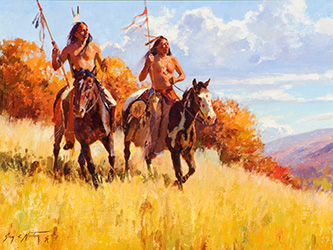 Loinclothed hobby; Obr�zek dne - the picture od the day - �awa rel - Jim Norton, Crow Scouts, 2011