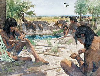 Loinclothed hobby; Obr�zek dne - the picture od the day - �awa rel - Illustration by Greg Harlin