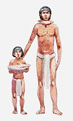 Loinclothed hobby; Obr�zek dne - the picture od the day - �awa rel - Dorling Kindersley, Aztec slaves
