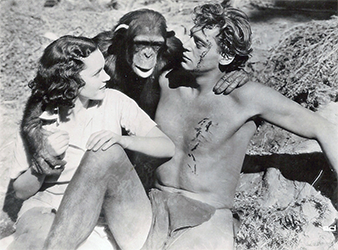 Loinclothed hobby; Obr�zek dne - the picture od the day - �awa rel - Maureen O'Sullivan and Johnny Weissmuller - Tarzan the Ape Man, 1932