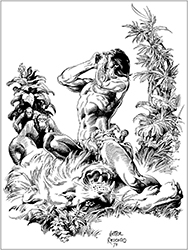 Loinclothed hobby; Obr�zek dne - the picture od the day - �awa rel - Nestor Redondo, King of the Jungle, 1978