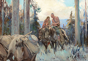 Loinclothed hobby; Obr�zek dne - the picture od the day - �awa rel - W. H. D. Koerner, Toward a Life of Their Own