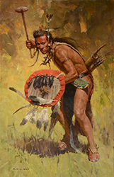 Loinclothed hobby; Obr�zek dne - the picture od the day - �awa rel - Z.S.Liang, Crow Brave