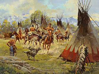 Loinclothed hobby; Obr�zek dne - the picture od the day - �awa rel - Newman Myrah, Old Warrior - (1965) 