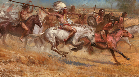 Loinclothed hobby; Obr�zek dne - the picture od the day - �awa rel -  Game - Age of Empires III ~ art 