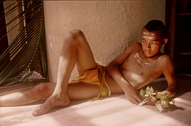 Loinclothed hobby; Obr�zek dne - the picture od the day - �awa rel - Blossom Boys -  native style of loincloths of India 5/6