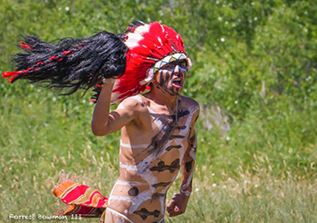 Loinclothed hobby; Obr�zek dne - the picture od the day - �awa rel -  Reenactment Battle of Little Bighorn 2016