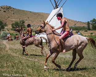 Loinclothed hobby; Obr�zek dne - the picture od the day - �awa rel - Reenactment Battle of Little Bighorn 2016