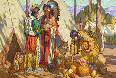 Loinclothed hobby; Obr�zek dne - the picture od the day - �awa rel -  Tim Solliday, Market Day
