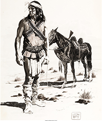 Loinclothed hobby; Obr�zek dne - the picture od the day - �awa rel - Doug Wildey, Apache Indian<