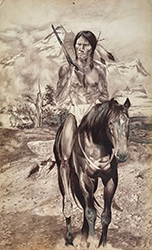 Loinclothed hobby; Obr�zek dne - the picture od the day - �awa rel -   Art of Richard Broxton 