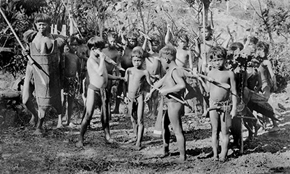 Loinclothed hobby; Obr�zek dne - the picture od the day - �awa rel - Siege of Fort Watauga 2012
