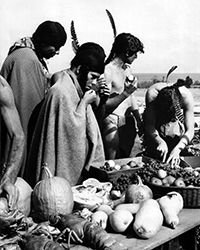 Loinclothed hobby; Obr�zek dne - the picture od the day - �awa rel - Thanksgiving feast