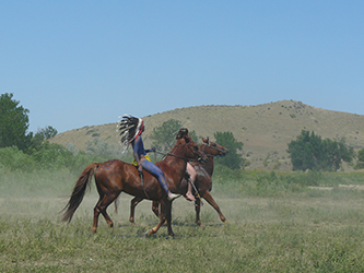 Loinclothed hobby; Obr�zek dne - the picture od the day - �awa rel - Custer�s last stand ~ reenacting