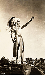 Loinclothed hobby; Obr�zek dne - the picture od the day - �awa rel - Richard West, Cheyenne, Bacone College