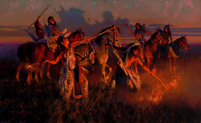 Loinclothed hobby; Obr�zek dne - the picture od the day - �awa rel - Allies of the wind and grass and fire oil - by Dan Mieduch 