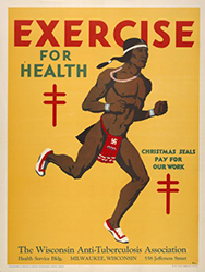 Loinclothed hobby; Obr�zek dne - the picture od the day - �awa rel - Anti-Tuberculosis Association Poster