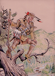 Loinclothed hobby; Obr�zek dne - the picture od the day - �awa rel - Georges Ramaioli, Dernier des mohicans