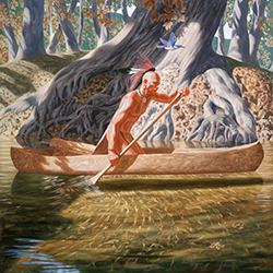 Loinclothed hobby; Obr�zek dne - the picture od the day - �awa rel - Art of Brian Haynes, Roots
