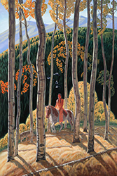 Loinclothed hobby; Obr�zek dne - the picture od the day - �awa rel - Art of Brian Haynes, Out of Dark Mountain
