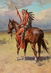 Loinclothed hobby; Obr�zek dne - the picture od the day - �awa rel - Z. S. Liang, Looking for the Intruders