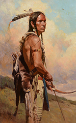 Loinclothed hobby; Obr�zek dne - the picture od the day - �awa rel - Z. S. Liang, Warning in the Wind