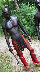 Loinclothed hobby; Obr�zek dne - the picture od the day - �awa rel - Josh Melisko, Native american reenactor