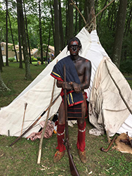 Loinclothed hobby; Obr�zek dne - the picture od the day - �awa rel - Native american reenactor