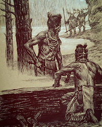 Loinclothed hobby; Obr�zek dne - the picture od the day - �awa rel - Art of Ryan Pancoast, illustrator, USA