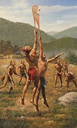 Loinclothed hobby; Obr�zek dne - the picture od the day - �awa rel - Art of Robert Griffing, The Catch   