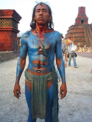 Loinclothed hobby; Obr�zek dne - the picture od the day - �awa rel - Apocalypto behind the scenes