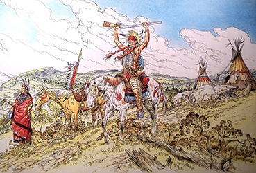 Loinclothed hobby; Obr�zek dne - the picture od the day - �awa rel - Michel Blanc-Dumont, Le Salut