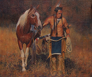 Loinclothed hobby; Obr�zek dne - the picture od the day - �awa rel - Art of John Fawcett, Good Company