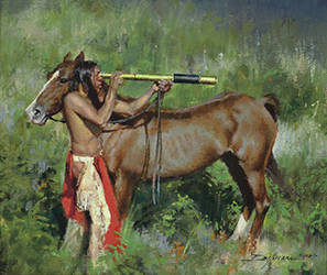 Loinclothed hobby; Obr�zek dne - the picture od the day - �awa rel - Art of Edward Kucera, From a Distance