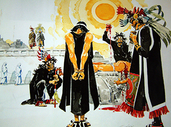 Loinclothed hobby; Obr�zek dne - the picture od the day - �awa rel - Art of Giovanni Ticci, 3/4