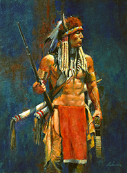 Loinclothed hobby; Obr�zek dne - the picture od the day - �awa rel - Art of Kim Frank Fujiwara, Pride of a Warrior