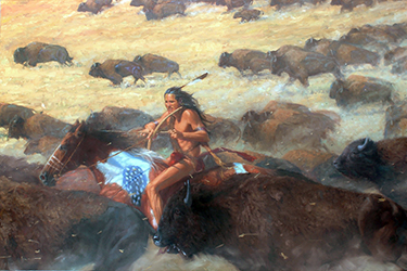 Loinclothed hobby; Obr�zek dne - the picture od the day - �awa rel - Art of Doug Levitt, Once There Were Millions