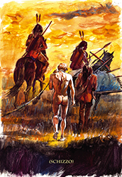 Loinclothed hobby; Obr�zek dne - the picture od the day - �awa rel - Art of Enzo Sciotti, Un uomo chiamato cavallo