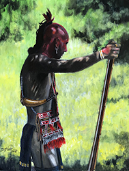 Loinclothed hobby; Obr�zek dne - the picture od the day - �awa rel - Art of Koerner W. H. D. - Art of Dave Hasler,  Ready for the Raid 