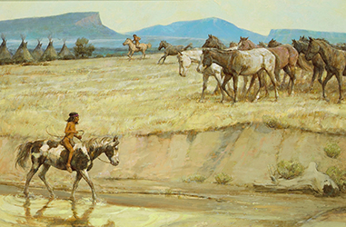 Loinclothed hobby; Obr�zek dne - the picture od the day - �awa rel - Art of Koerner W. H. D. - Art of Dave Hasler,  Ready for the Raid 