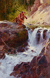 Loinclothed hobby; Obr�zek dne - the picture od the day - �awa rel - Art of Koerner W. H. D. - Art of Jim Norton, The Sacred Water