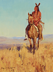 Loinclothed hobby; Obr�zek dne - the picture od the day - �awa rel - Art of Koerner W. H. D. - Art of Jim Norton, In the Setting Sun